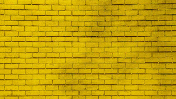 Wallpaper WALL, Desktop, Paint, Yellow, Mobile, Bricks