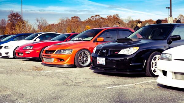 Wallpaper Desktop, Jdm, White, Orange, Cars, Black, Red