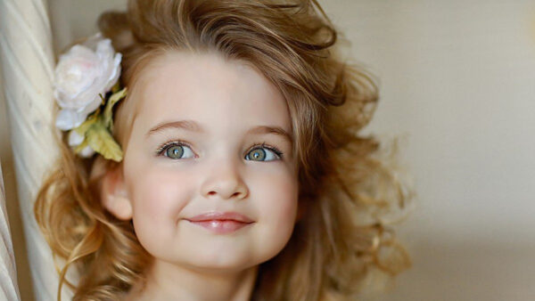 Wallpaper Little, Beautiful, Face, Girl, Cute