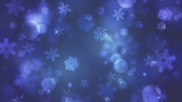 Wallpaper Dots, Desktop, Artistic, Snowflake, Purple, With