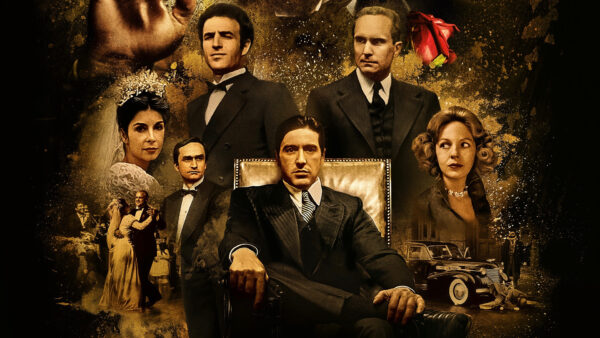 Wallpaper Caan, Robert, Godfather, James, Pacino, Marlon, Keaton, Diane, Niro, Brando, The