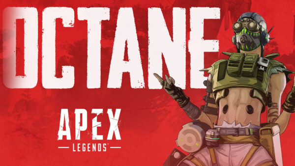 Wallpaper Legends, Apex, Red, Octane, Background