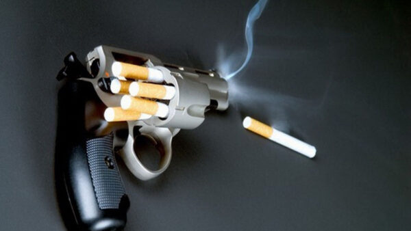 Wallpaper Background, Funny, Smoke, Cigarettes, Handgun, Pistol