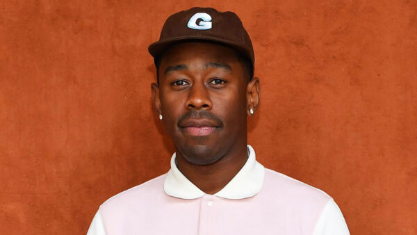 Wallpaper Wearing, And, WALL, Tyler, Brown, Creator, Cap, Standing, White, Pink, Light, Background, The, Dress