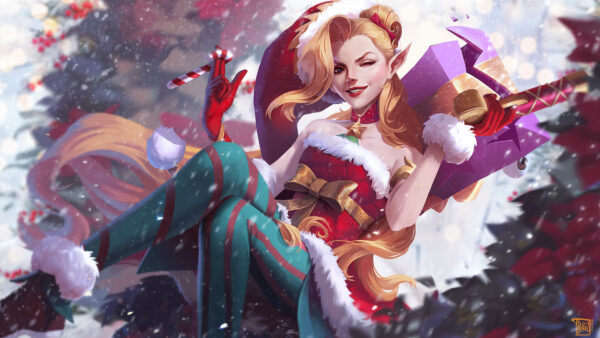 Wallpaper Christmas, Legends, League