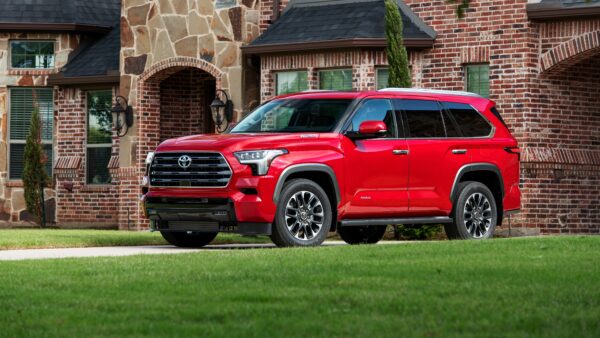 Wallpaper Toyota, Limited, Sequoia, Cars, 2023