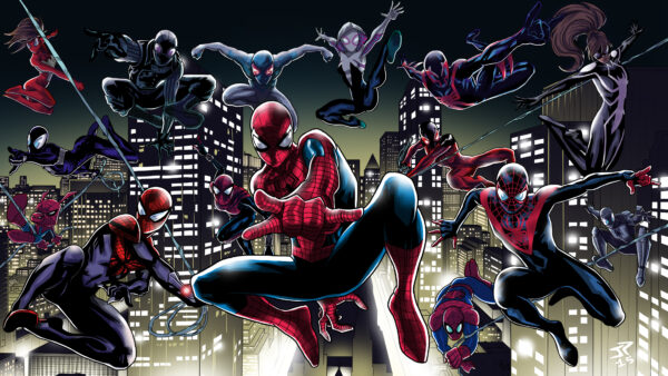 Wallpaper Spider-man, Into, Spider-Verse, The