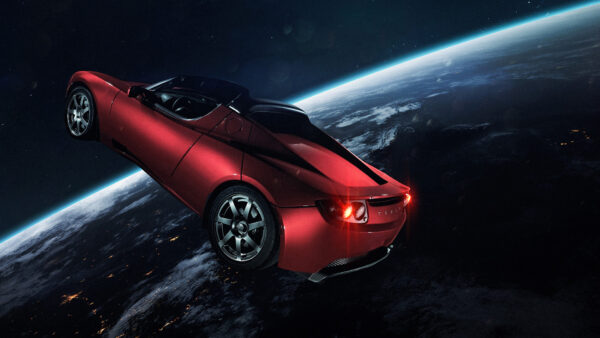 Wallpaper Musk, Elon, Space, Tesla, Roadster