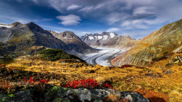 Wallpaper Mountains, Desktop, Aletsch, Mobile, Glacier, Switzerland, Alps, Nature