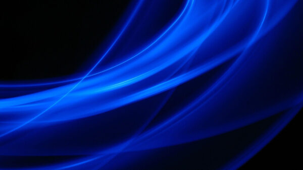 Wallpaper Lines, Blue, Dark, Desktop