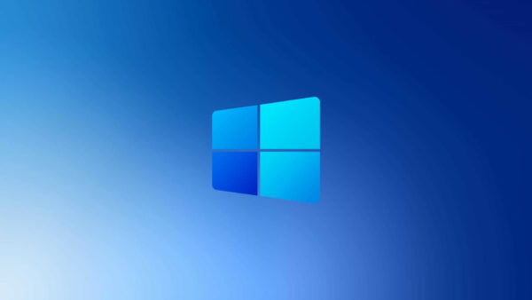 Wallpaper Windows, Blue, Desktop, Logo, 10X