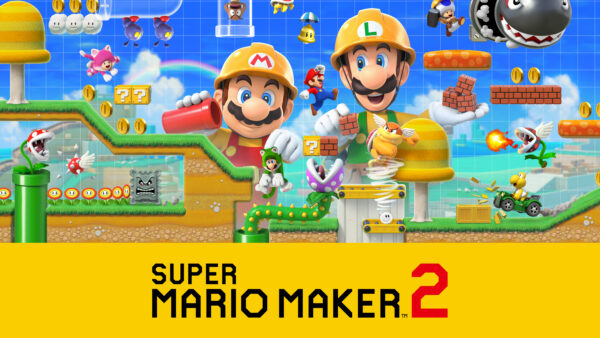 Wallpaper Super, Games, Mario, Goomba, Luigi, Toad, Maker