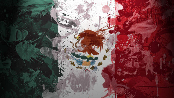 Wallpaper Desktop, Mexican, Painting, Flag