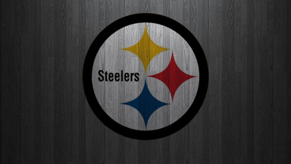 Wallpaper Pittsburgh, With, Black, Circle, Desktop, Steelers, Gray, Background