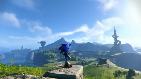 Wallpaper The, Hedgehog, Sonic, Frontiers