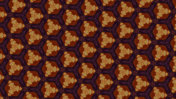 Wallpaper Art, Purple, Abstract, Artistic, Yellow, Brown