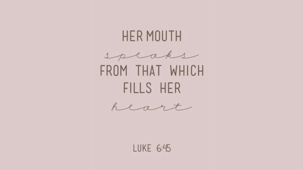 Wallpaper Verse, Which, Mouth, Her, Fills, From, Bible, That