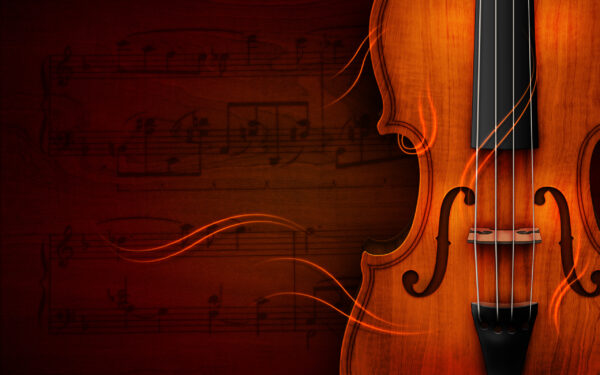 Wallpaper Violin, Beautiful