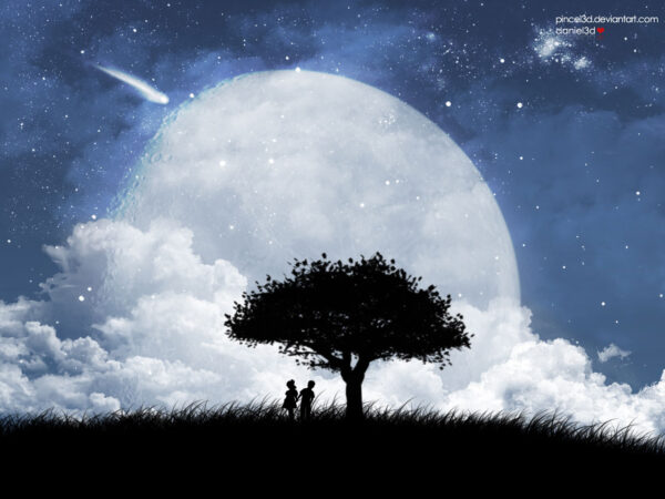 Wallpaper Love, Moon