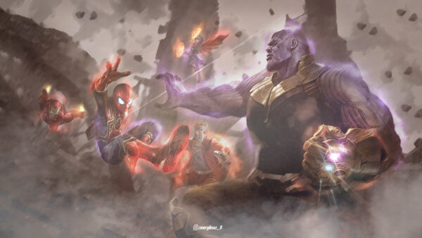 Wallpaper Infinity, War, Fight, Avengers, Thanos