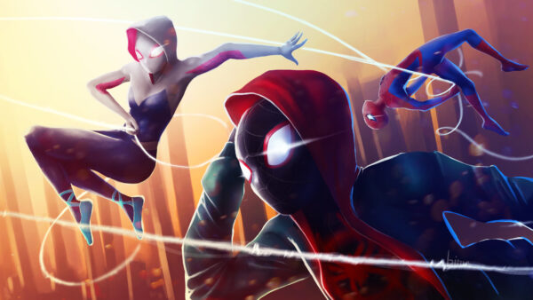 Wallpaper The, Spider-man, Into, Spider-Verse