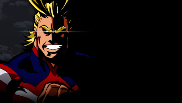 Wallpaper All might, My hero academia