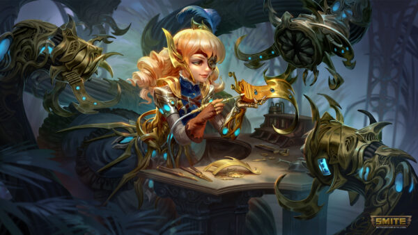 Wallpaper Smite, Scylla, Desktop, Games