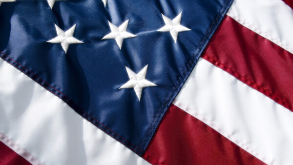 Wallpaper Flag, Desktop, American, Closeup, View