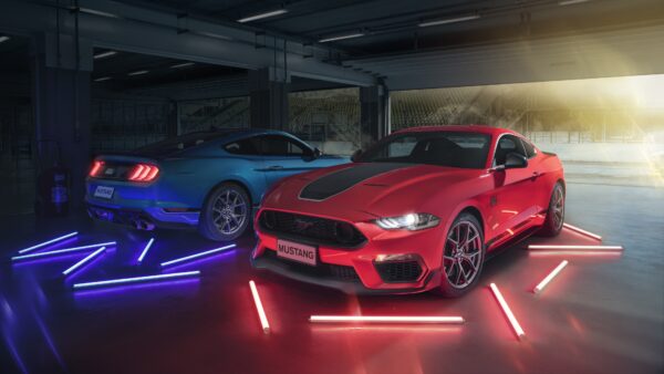 Wallpaper Mach, 2021, Ford, Mustang, Cars