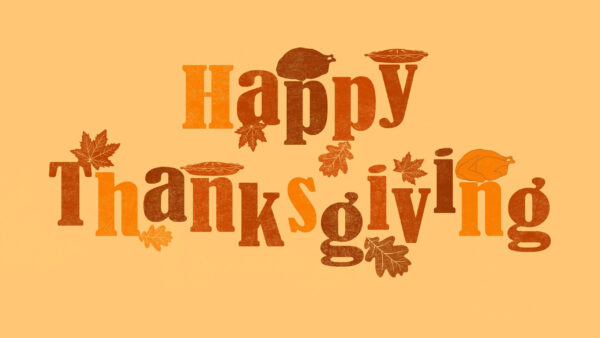 Wallpaper Light, Background, Happy, Thanksgiving, Yellow, Desktop