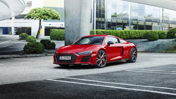 Wallpaper Audi, Performance, V10, 2021, RWD, Cars