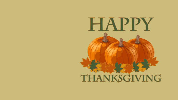 Wallpaper Background, Green, Thanksgiving, Light, Happy, Word, Desktop, Pumpkin, With