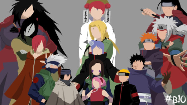 Wallpaper Hatake, Hashirama, Senju, Madara, Uchiha, Kakashi, Mito, Naruto, Jiraiya, Uzumaki, Konan