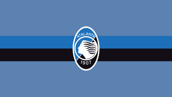 Wallpaper Blue, B.C, Black, Soccer, Atalanta, Background, Logo