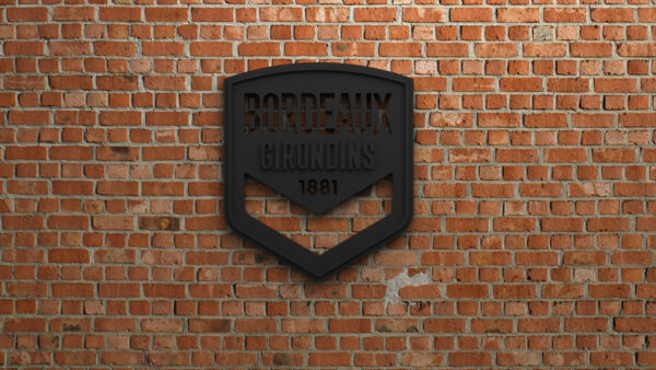 Wallpaper Bordeaux, Logo, Emblem, Girondins, Soccer