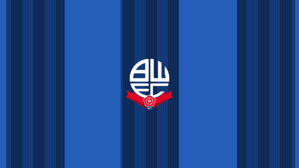 Wallpaper Bolton, Wanderers, Logo, Soccer, Blue, Emblem, F.C