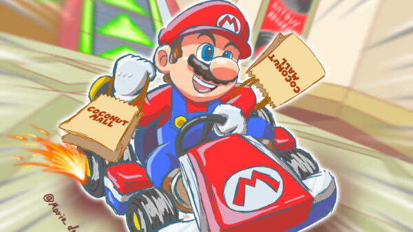 Wallpaper Mario, Kart