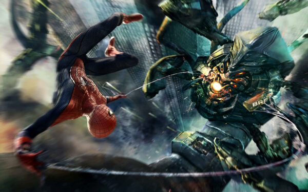 Wallpaper Fight, Spider, BOSS, Amazing