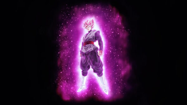 Wallpaper Goku, Dragon, Black, Super, Rose, Ball, Saiyan