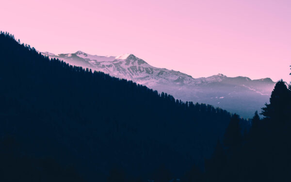 Wallpaper Twilight, Mountains