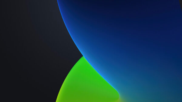 Wallpaper WWDC, IPadOS, Abstract, Dark, IPhone, Stock, Blue, 2020, Green, Desktop, IOS