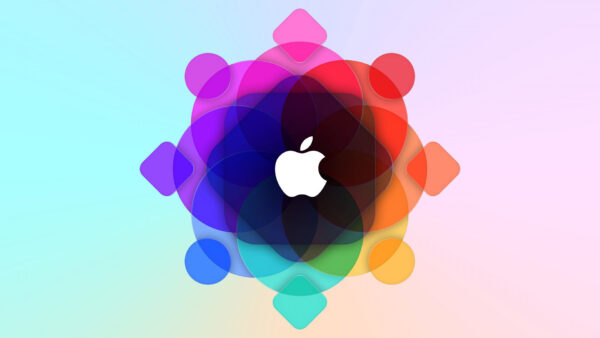 Wallpaper Desktop, WWDC, Abstract, Apple, Gradient, Background, Logo, Colourful