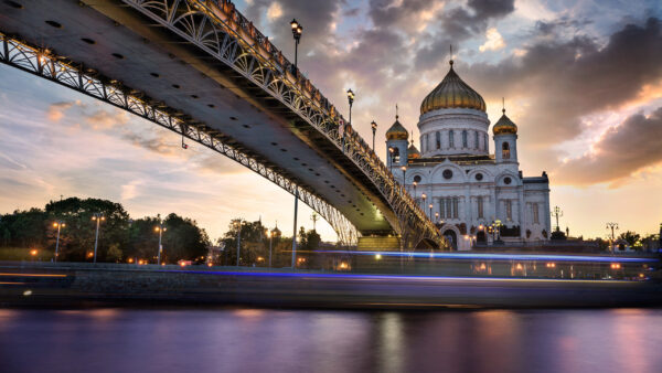 Wallpaper Russia, Travel, Christ, Desktop, The, Saviour, Bridge, Cathedral, Moscow