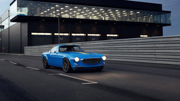 Wallpaper Volvo, Cyan, Cars, P1800, 2020, Desktop