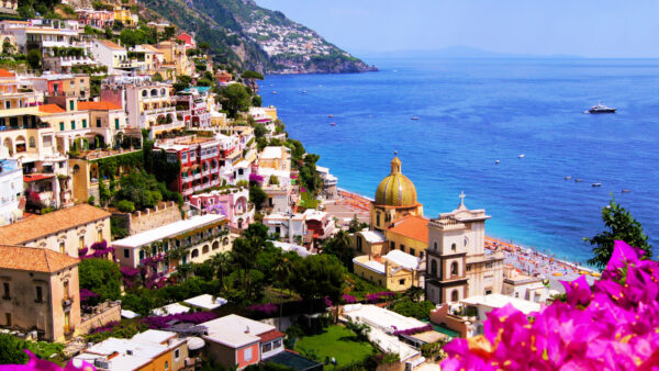 Wallpaper Gulf, Amalfi, Southern, Salerno, Mediterranean, Desktop, Coast, Italy, Mobile, Travel