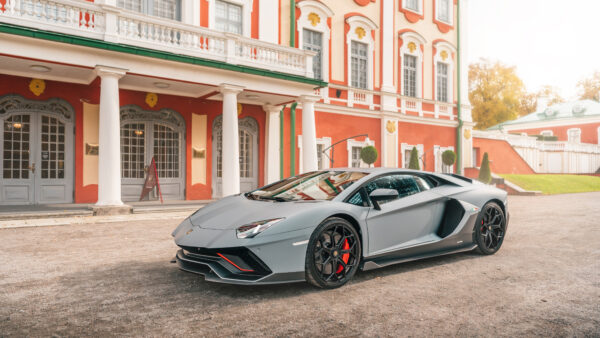 Wallpaper Aventador, 780-4, Lamborghini, Grey, Cars, Ultimae