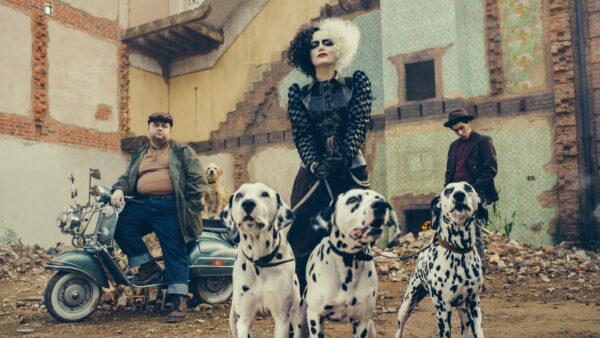 Wallpaper Dalmatian, With, Cruella, Dogs, Stone, Emma