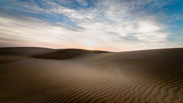 Wallpaper Mobile, Beautiful, Clouds, Sky, Desert, Dunes, Desktop, White, Blue, Sand, Nature, Under