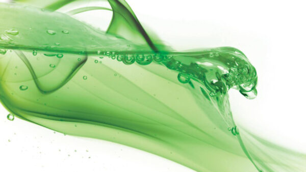 Wallpaper Water, Bubbles, Splash, Green