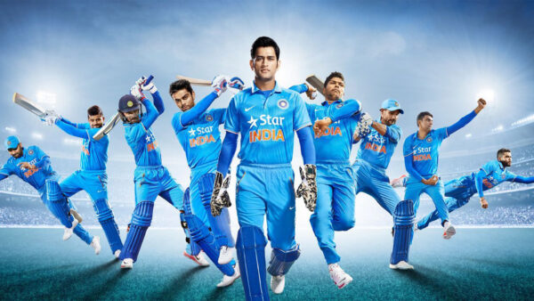 Wallpaper Dhoni, With, Players